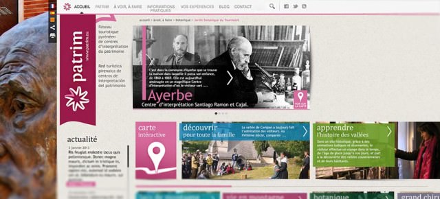 Design web Réseau PATRIM Design web Réseau PATRIM